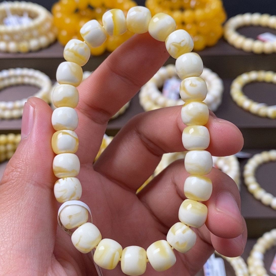 蜜蜡珠宝奇石未镶嵌9mm