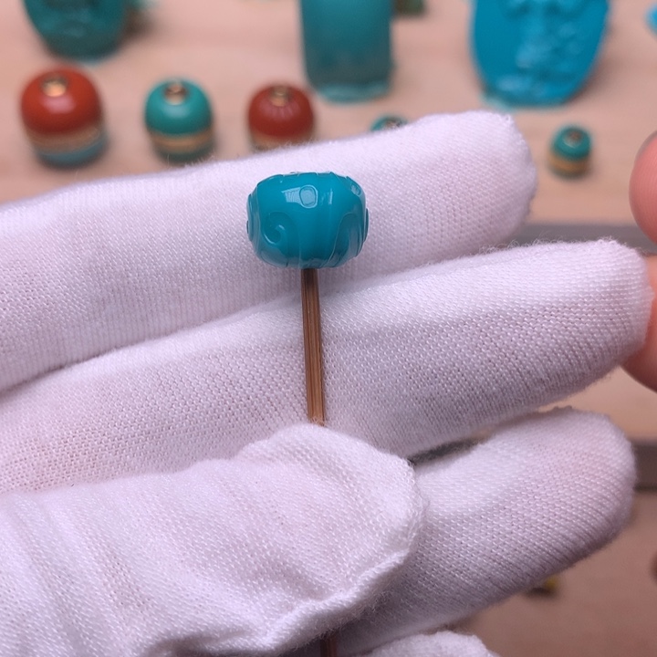 绿松石博古10.8未镶嵌