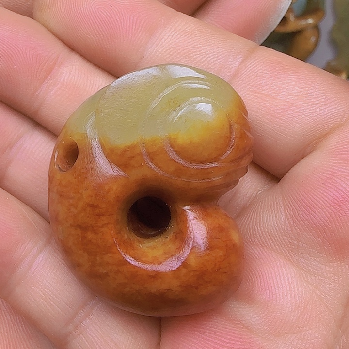 和田玉吊坠(不含链)未镶嵌