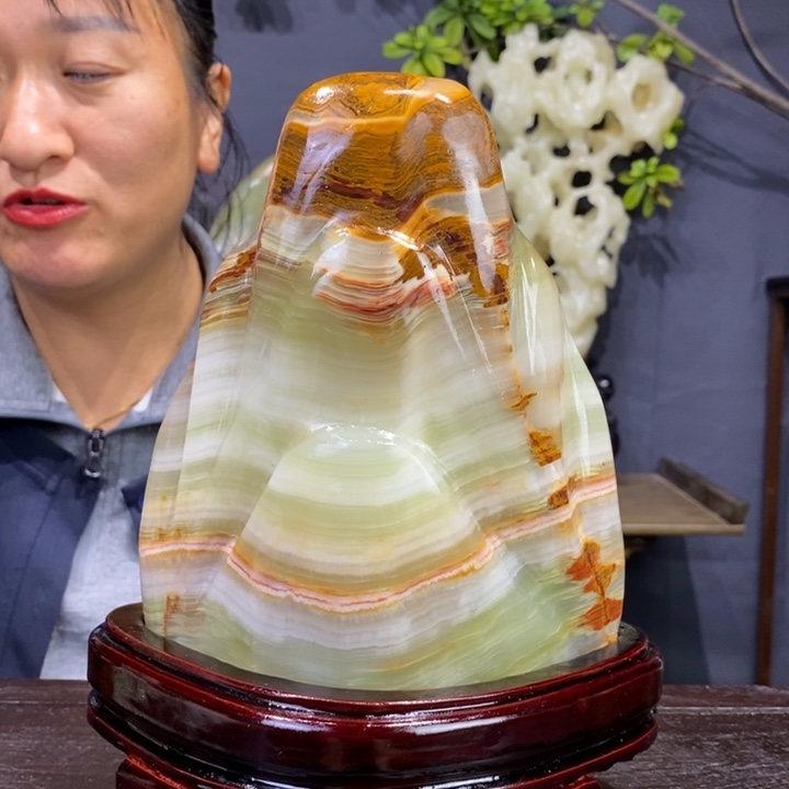 石材精品古青石摆件