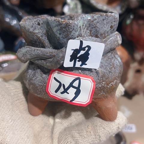 红陶粗陶花盆手工