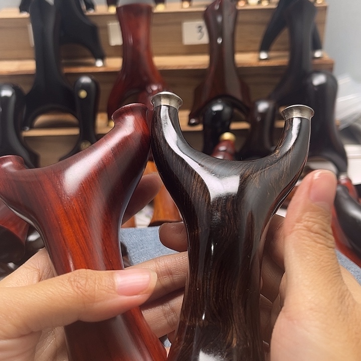 红花梨紫檀短臂飞虎+乌木快压不掉毛