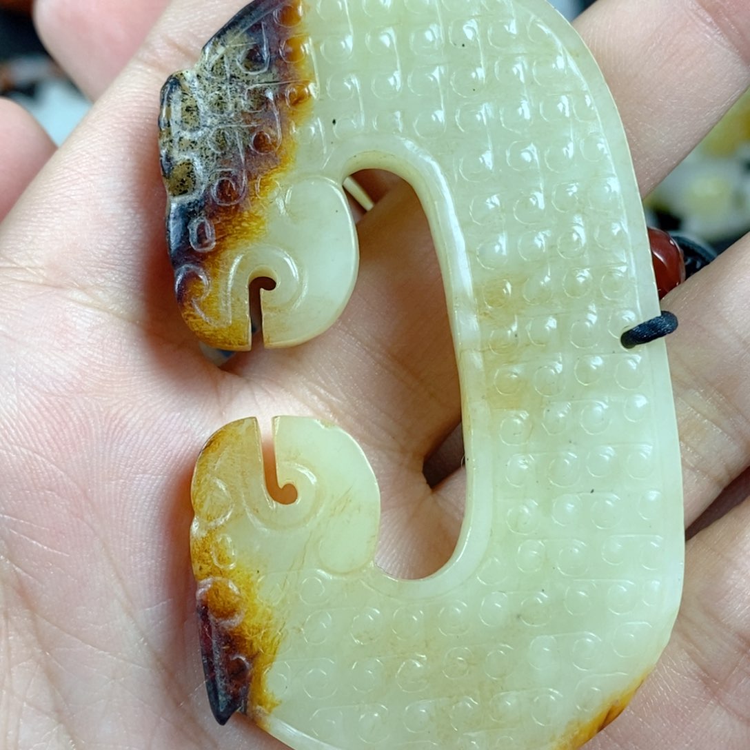 和田玉挂件未镶嵌