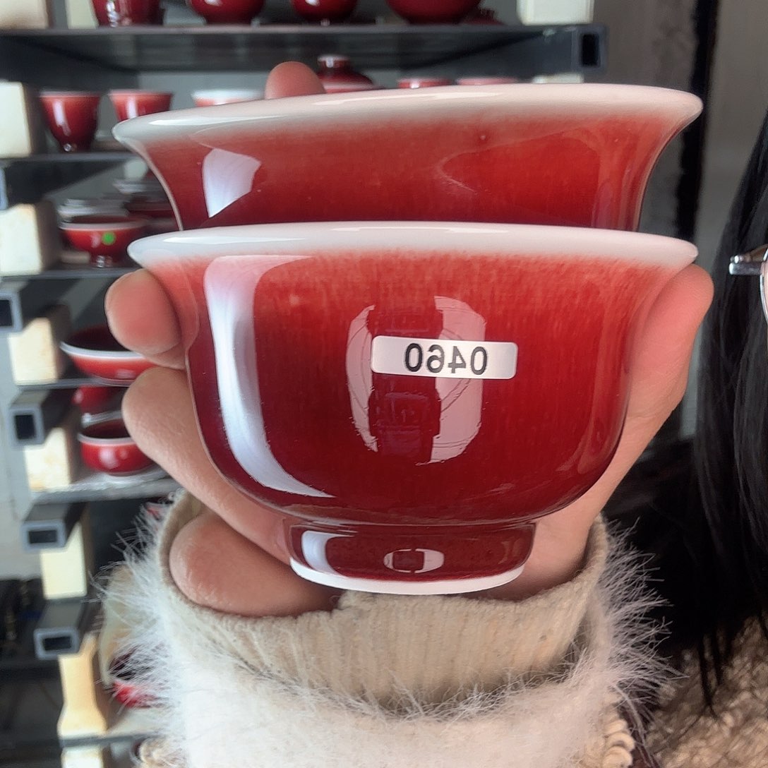 瓷片景德镇郎红陶瓷