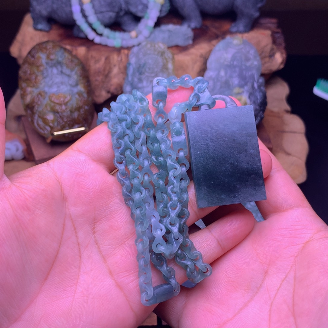 你***明未镶嵌定制翡翠翡翠