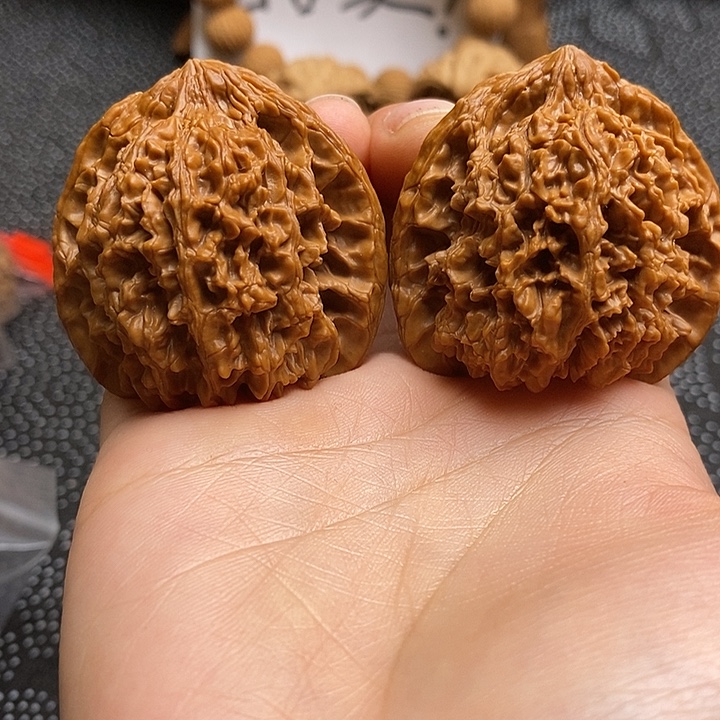 吊坠文玩核桃满天星43