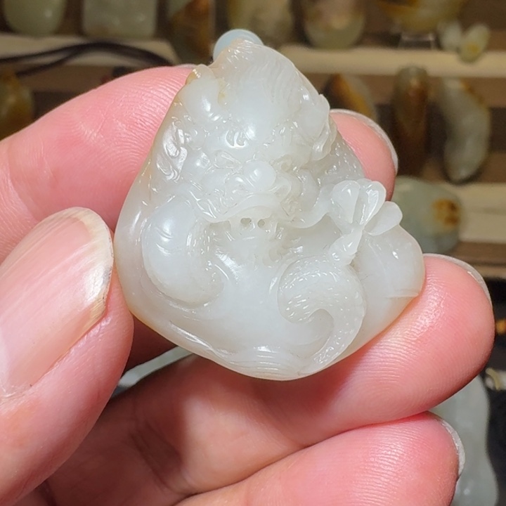 吊坠(不含链)未镶嵌和田玉