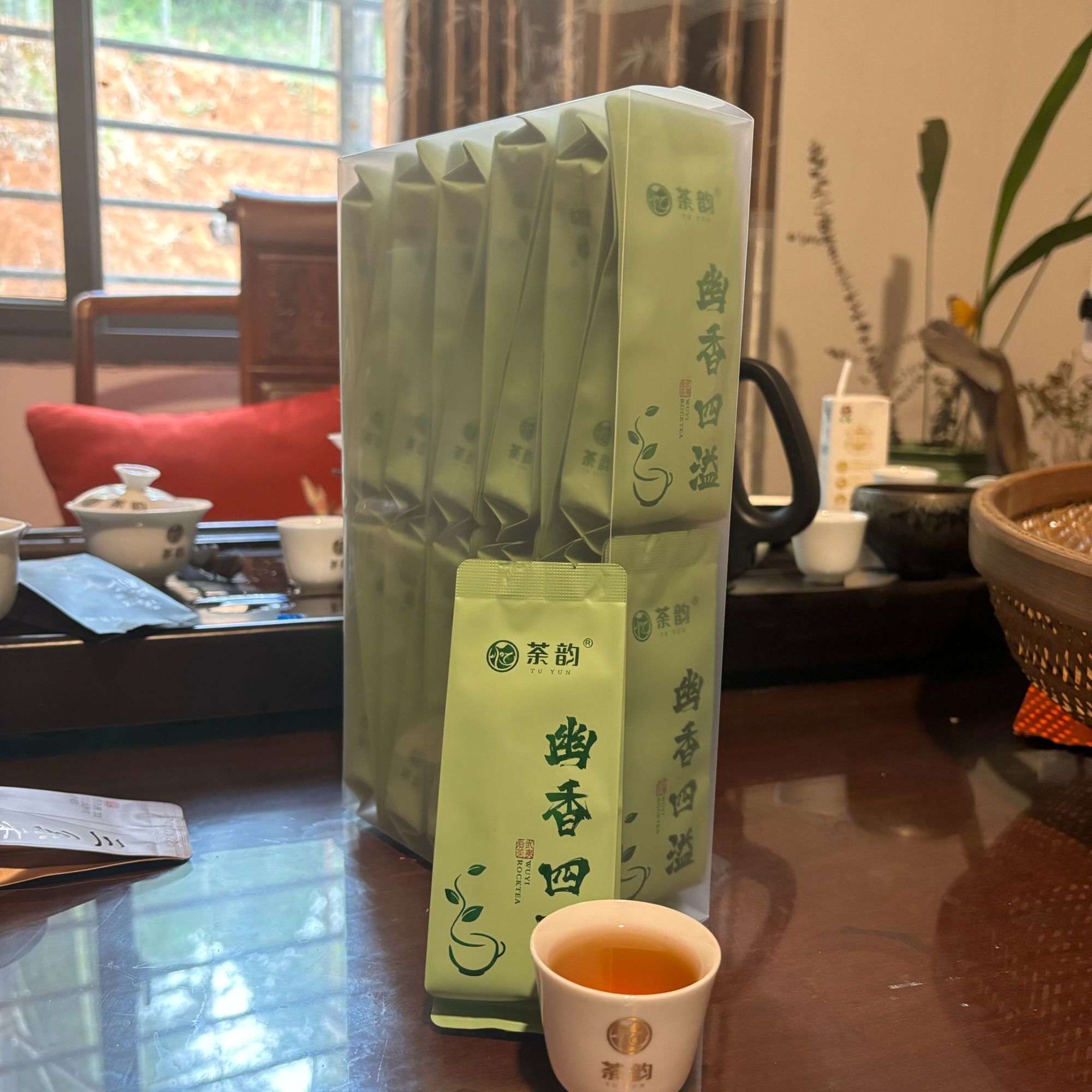 忆荼韵武夷岩茶蜜桃香百瑞香40泡