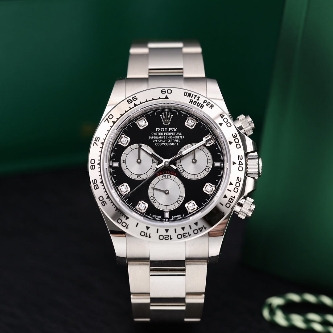 99新 Rolex/劳力士 126509 黑面钻刻 2025年1月保卡