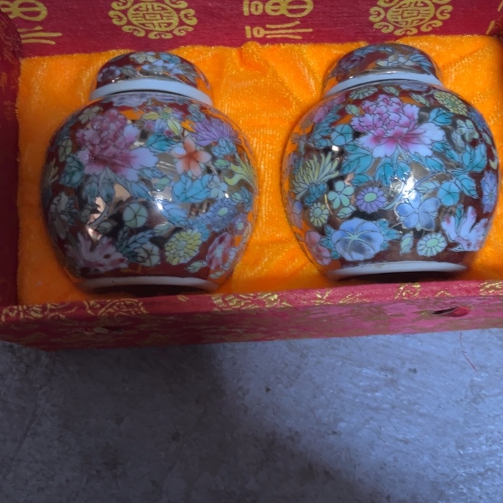 不退不换看好下单小金罐一对