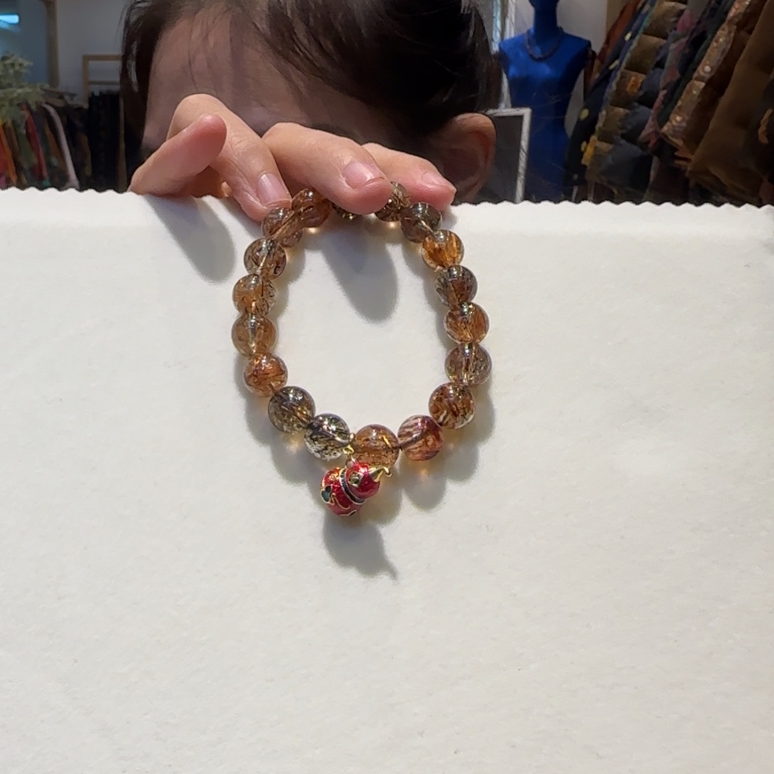 水晶手链未镶嵌，