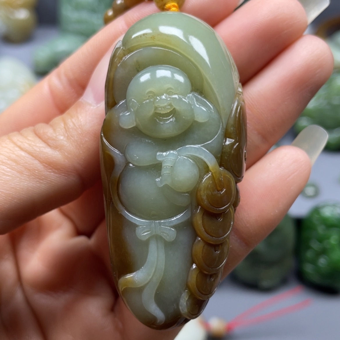 【闪购商品】和田玉吊坠未镶嵌