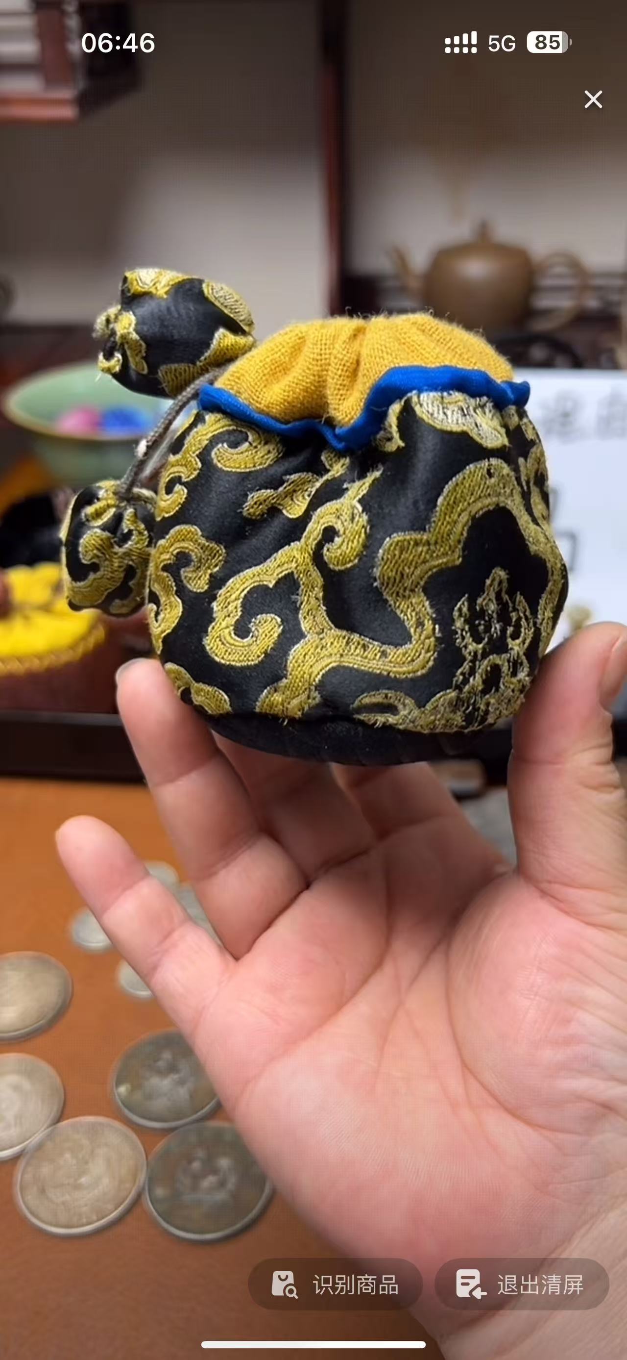 工艺品布袋，收到不喜欢可七天无理由退货，直播间所见即所得