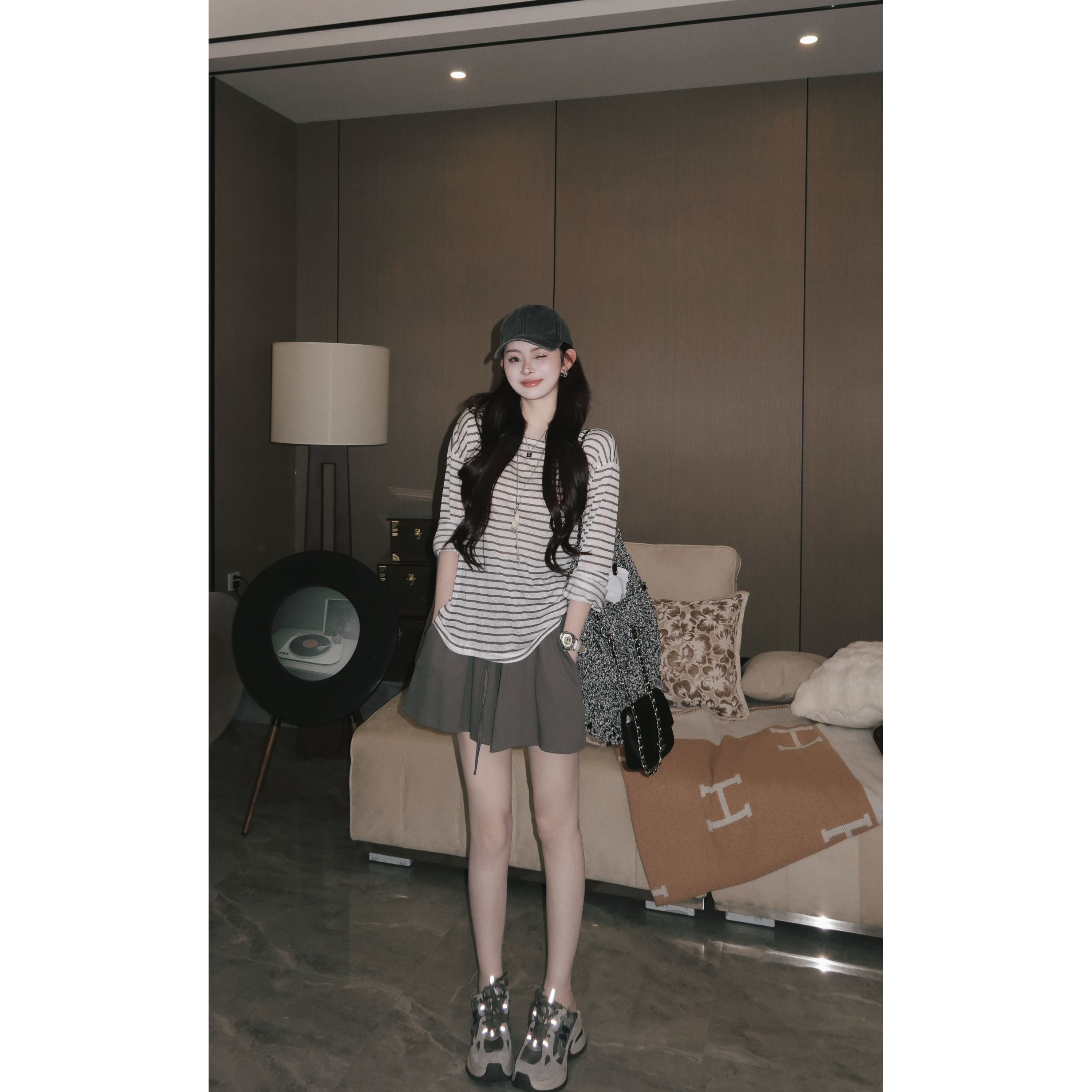 冰冰●「淡人舒适区」夏季时尚气质百搭洋气减龄显瘦套装BBX5TZ1114