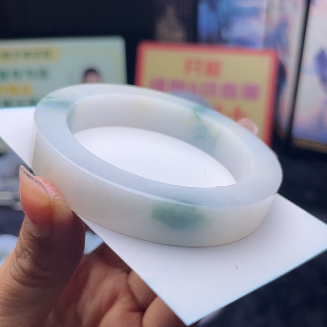 定制翡翠未镶嵌手镯手镯