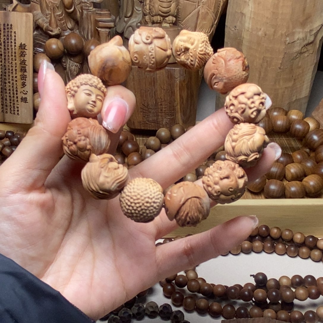 檀香木手串/手链手串2.0微瑕