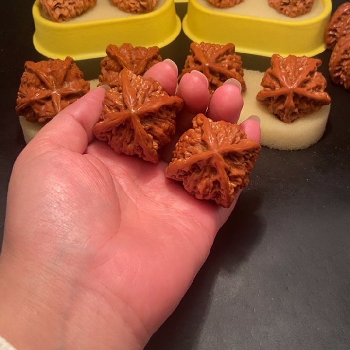 吊坠文玩核桃豆****》工艺四棱