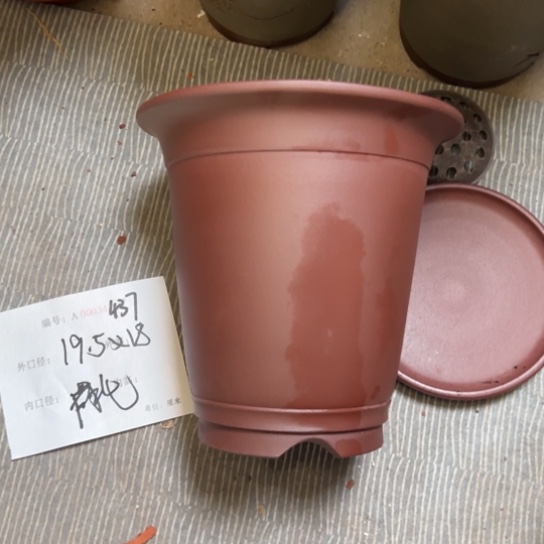 紫砂花盆紫紫砂盆