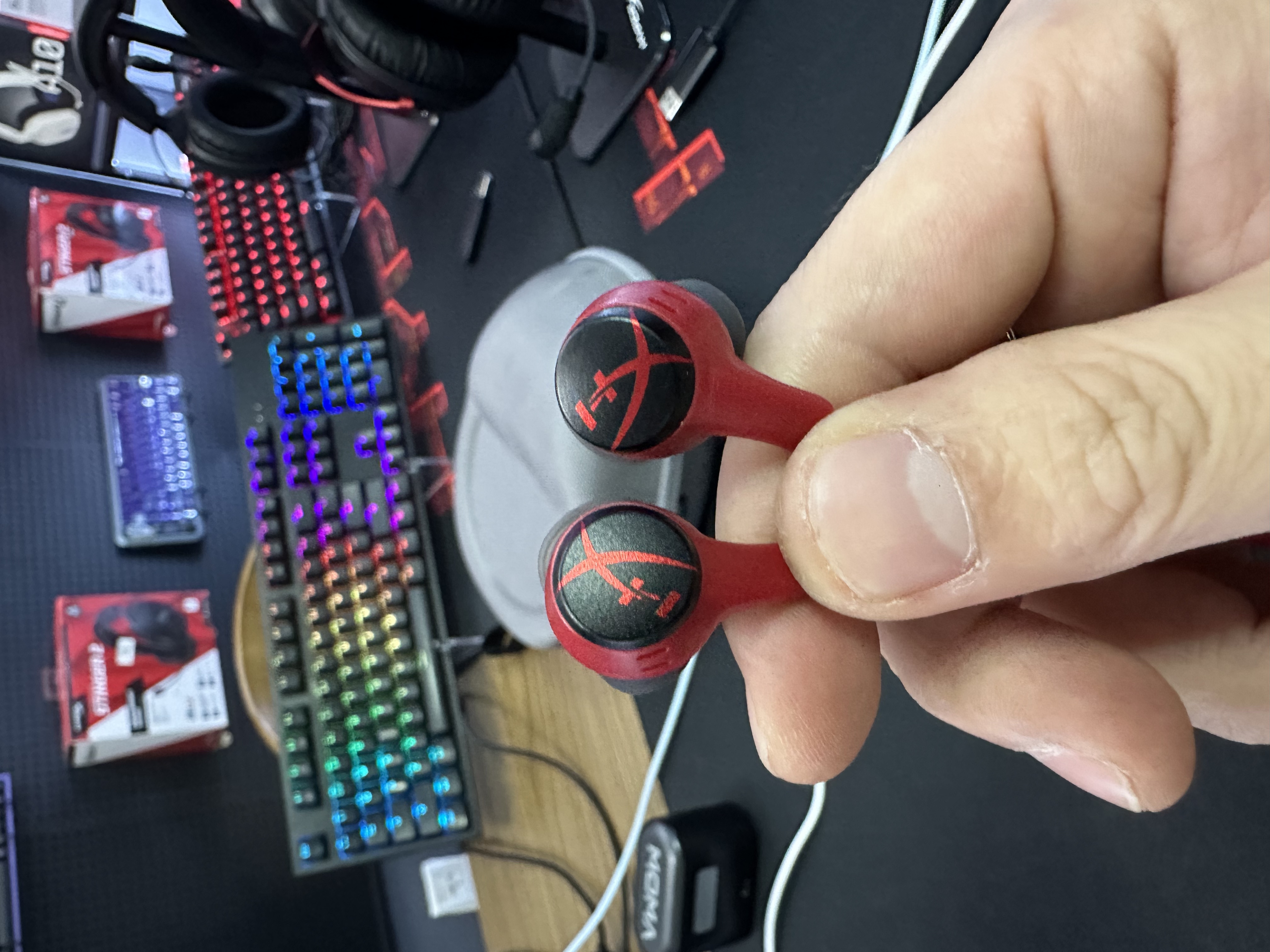 99新 HYPERX 云雀2有线半入耳式FPS电竞游戏耳麦
