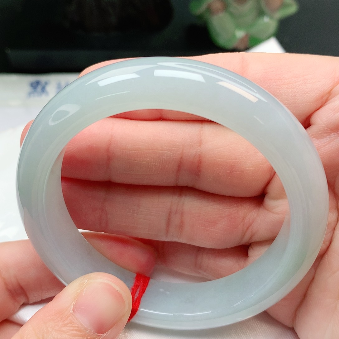 未镶嵌手镯翡翠53-55圈