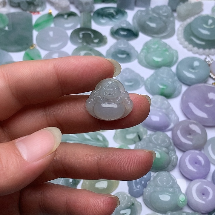 翡翠未镶嵌颈饰天然翡翠