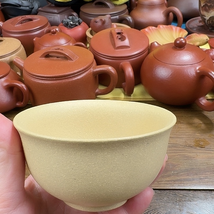 紫砂茶壶大号本绿杯