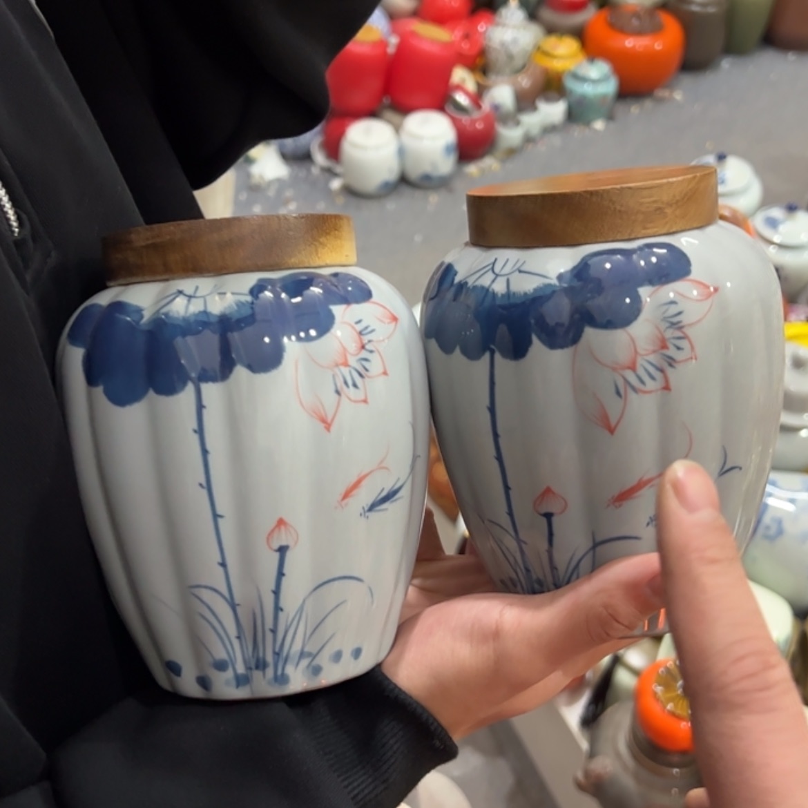 【闪购商品】茶叶罐陶瓷家用储物罐
