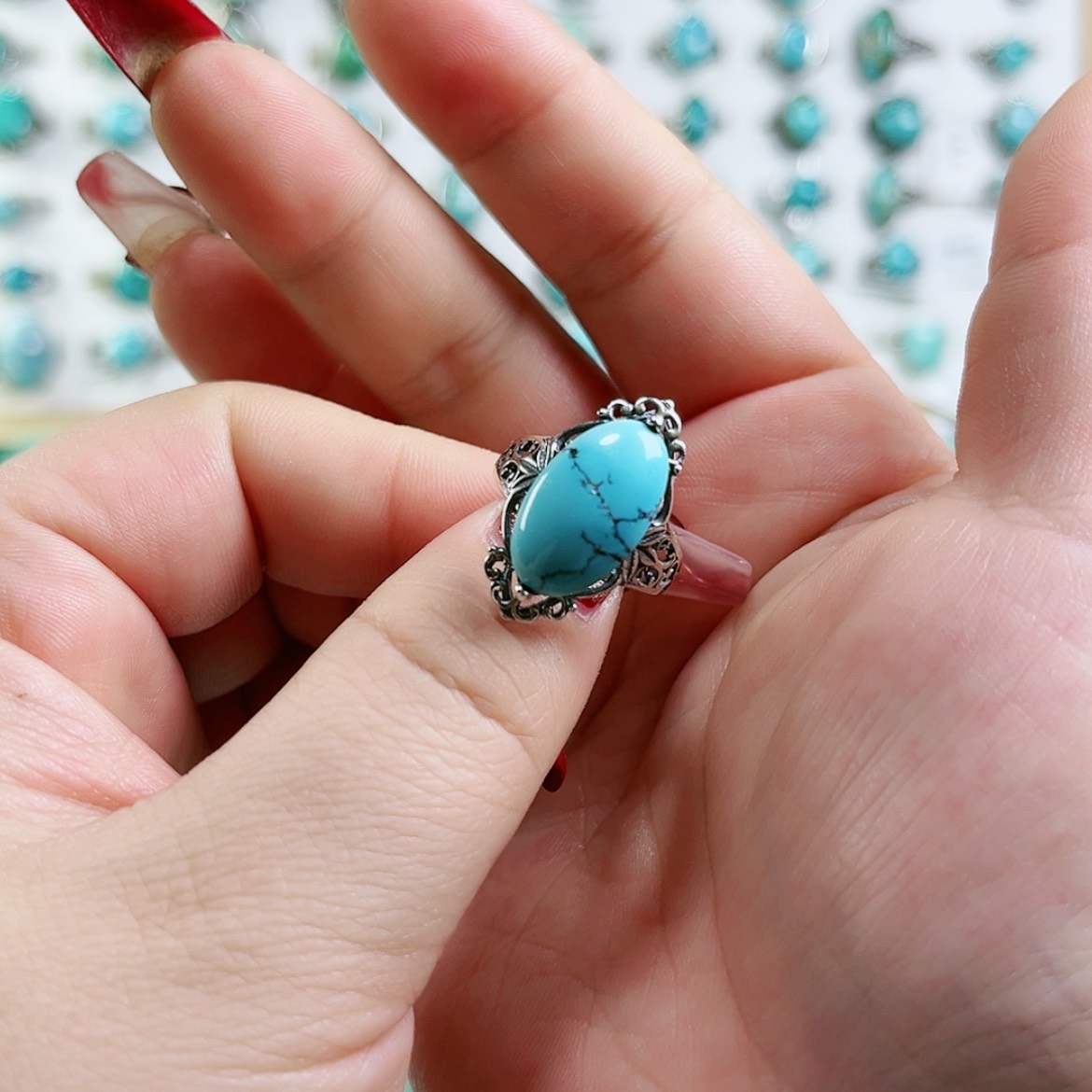 【闪购商品】绿松石珠宝奇石未镶嵌