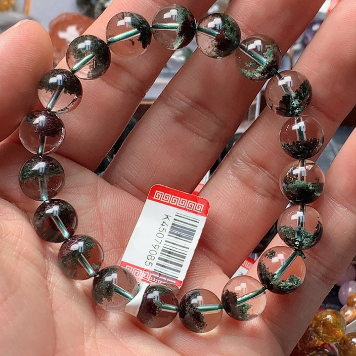 水晶手串未镶嵌天然