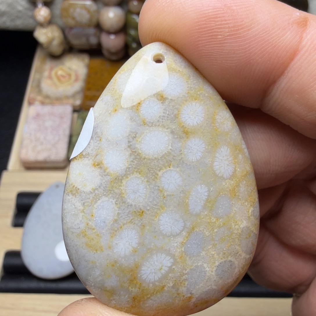 硅化玉未镶嵌天然有机玉石保真色无珠无绳不退换