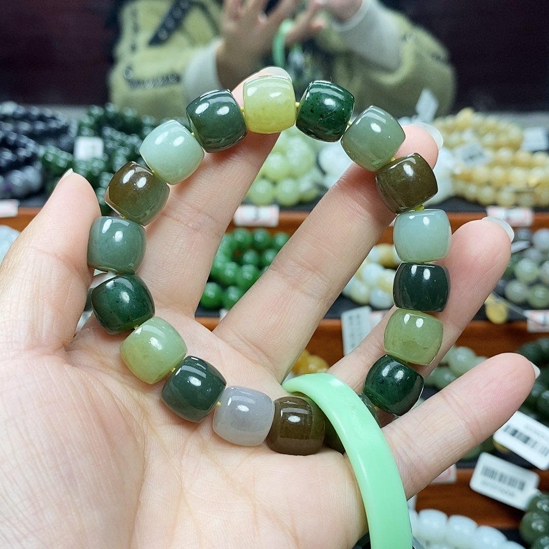 和田玉手链未镶嵌