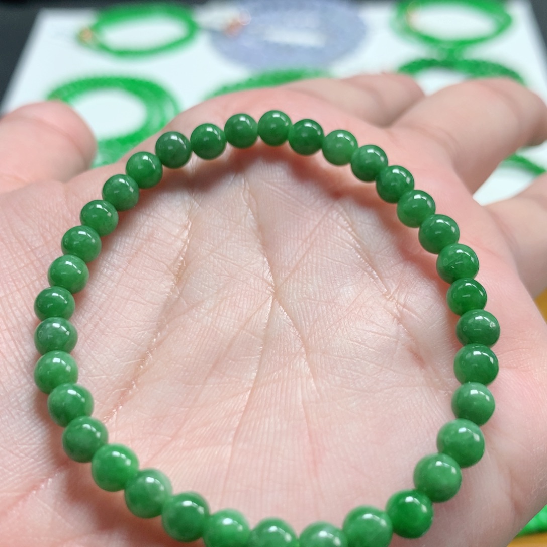 翡翠未镶嵌手链翡翠