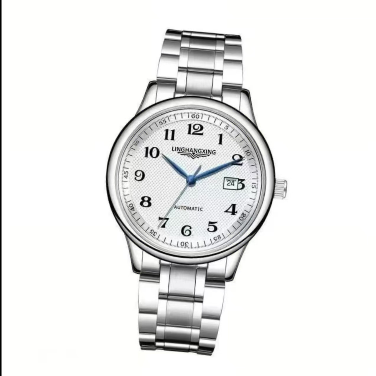 名匠系列男士高端机械腕表单日历自动腕表/42mm/高奢限定-自然