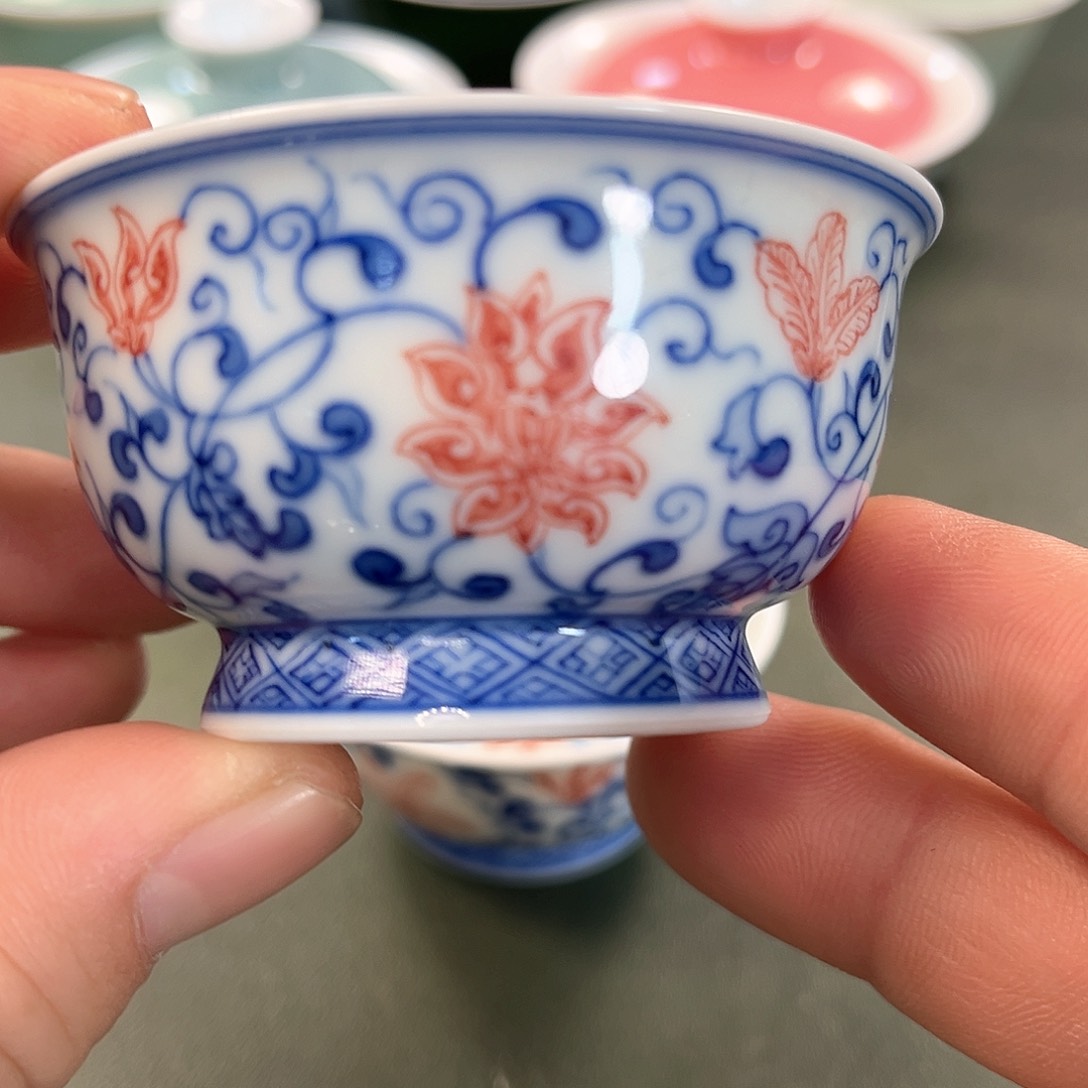 杯青花瓷器青花瓷器