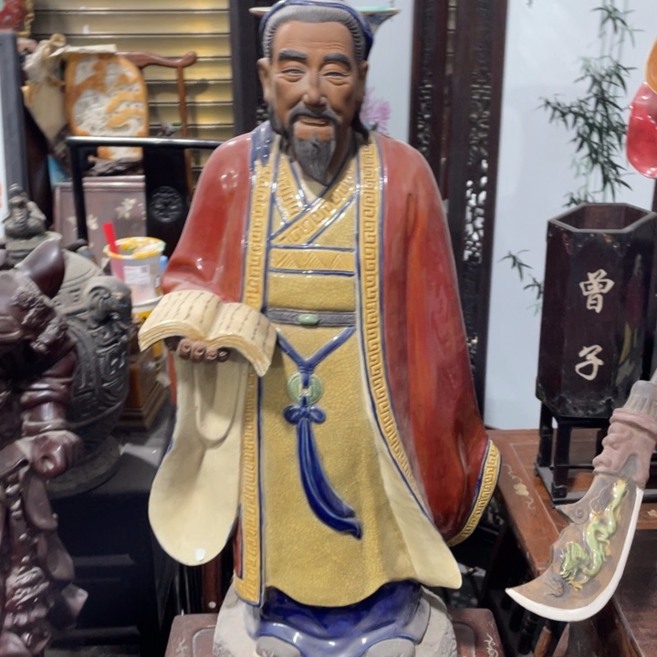 摆件石湾窑摆件聚泰