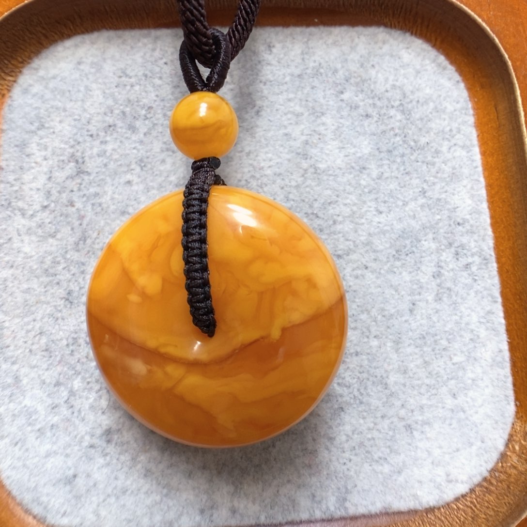 蜜蜡颈饰未镶嵌蜜蜡