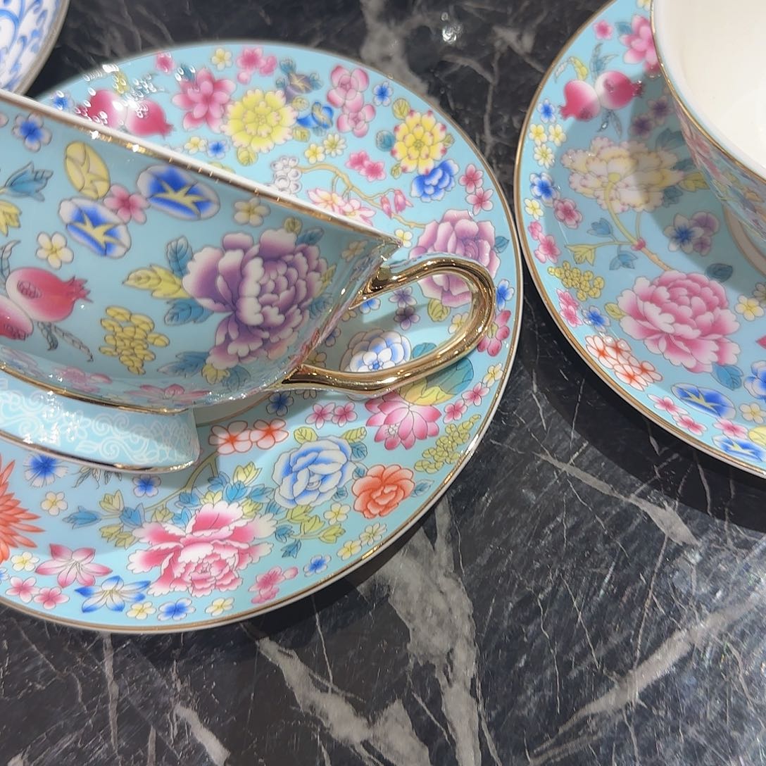 骨瓷骨瓷珐琅彩工艺