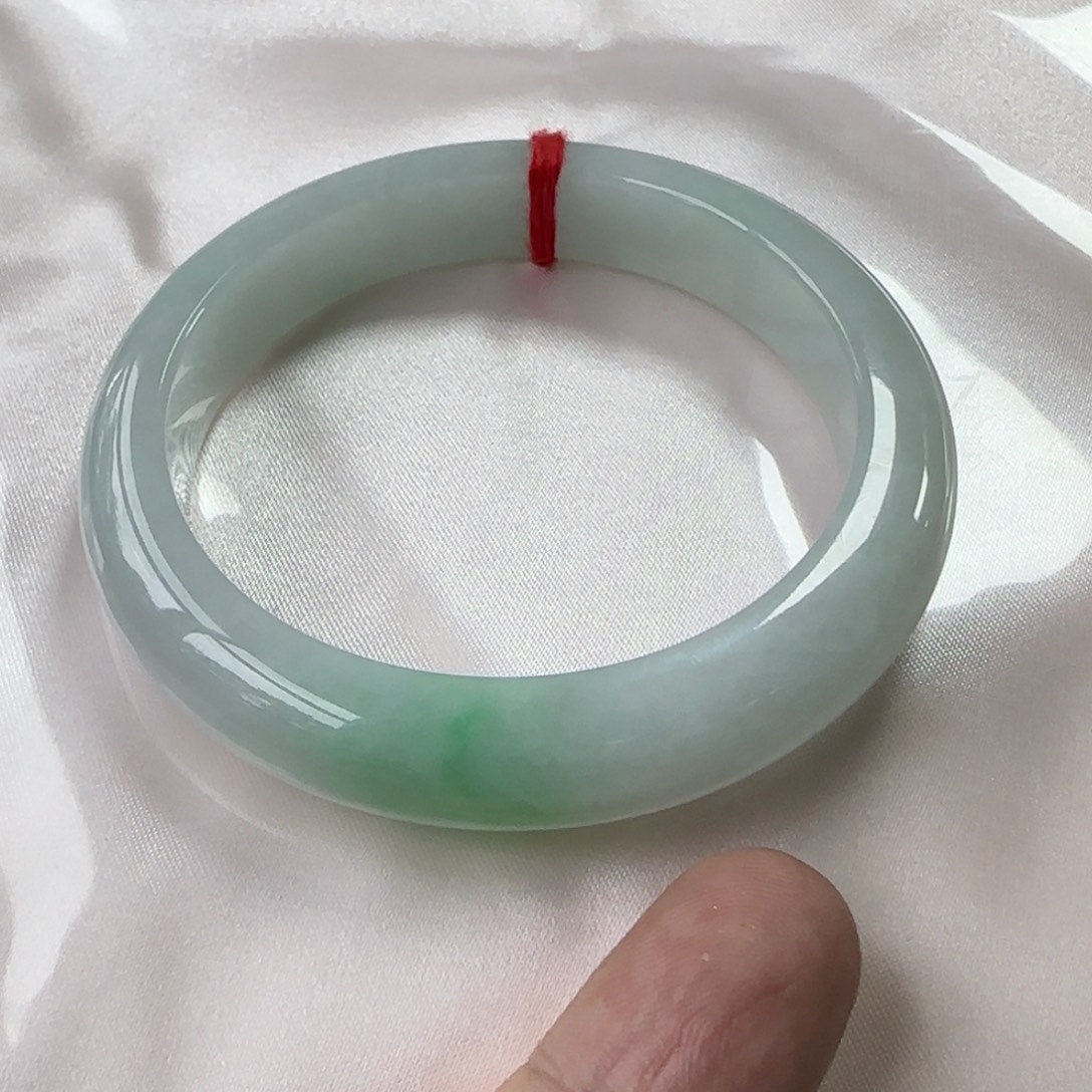 情***长翡翠未镶嵌手镯翡翠