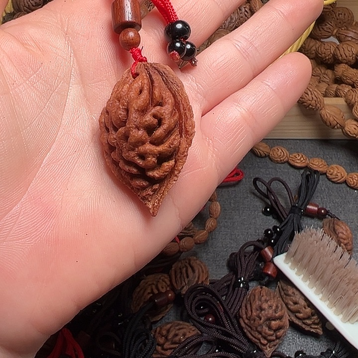 五***化手串桃核正宗桃枭吊坠