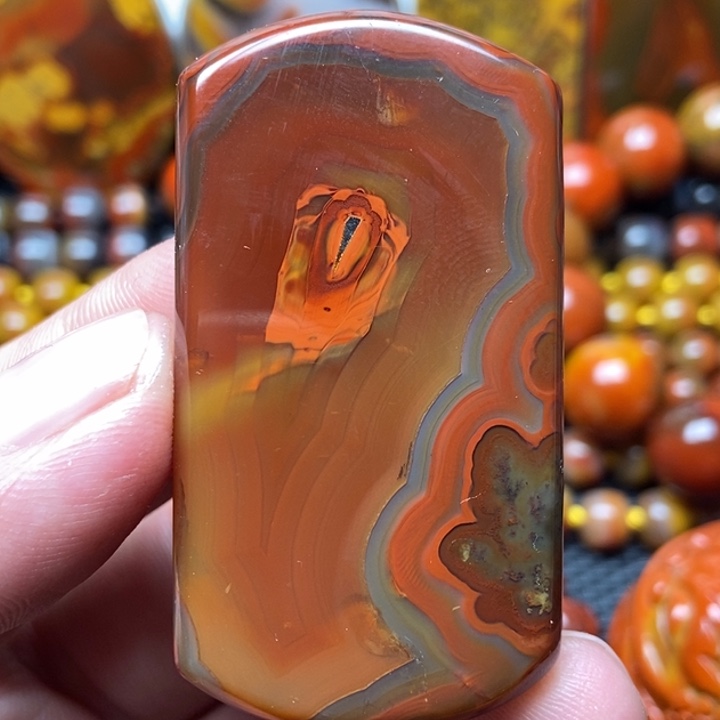 玛瑙/玉髓吊坠未镶嵌