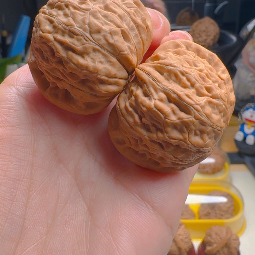 核桃把件41尺寸铁锤