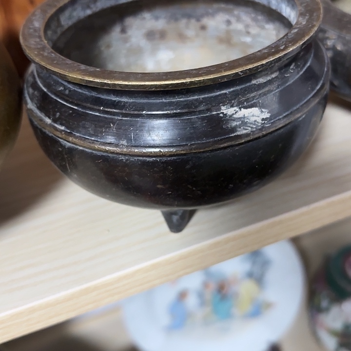 方***圆摆件陶瓷摆件不固定一件带盒子