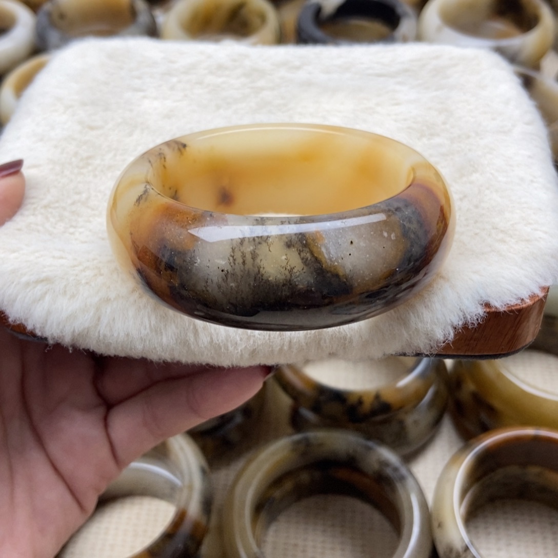 未镶嵌手镯石英质玉58加口径480米