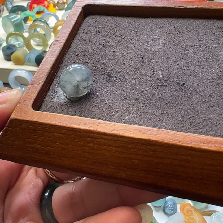 翡翠散珠翡翠平安扣