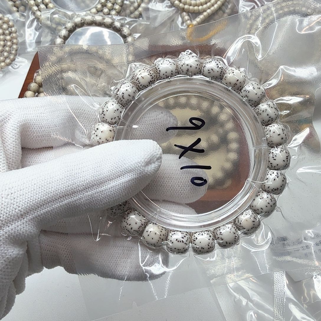 星月菩提吊坠2原白10侧留白