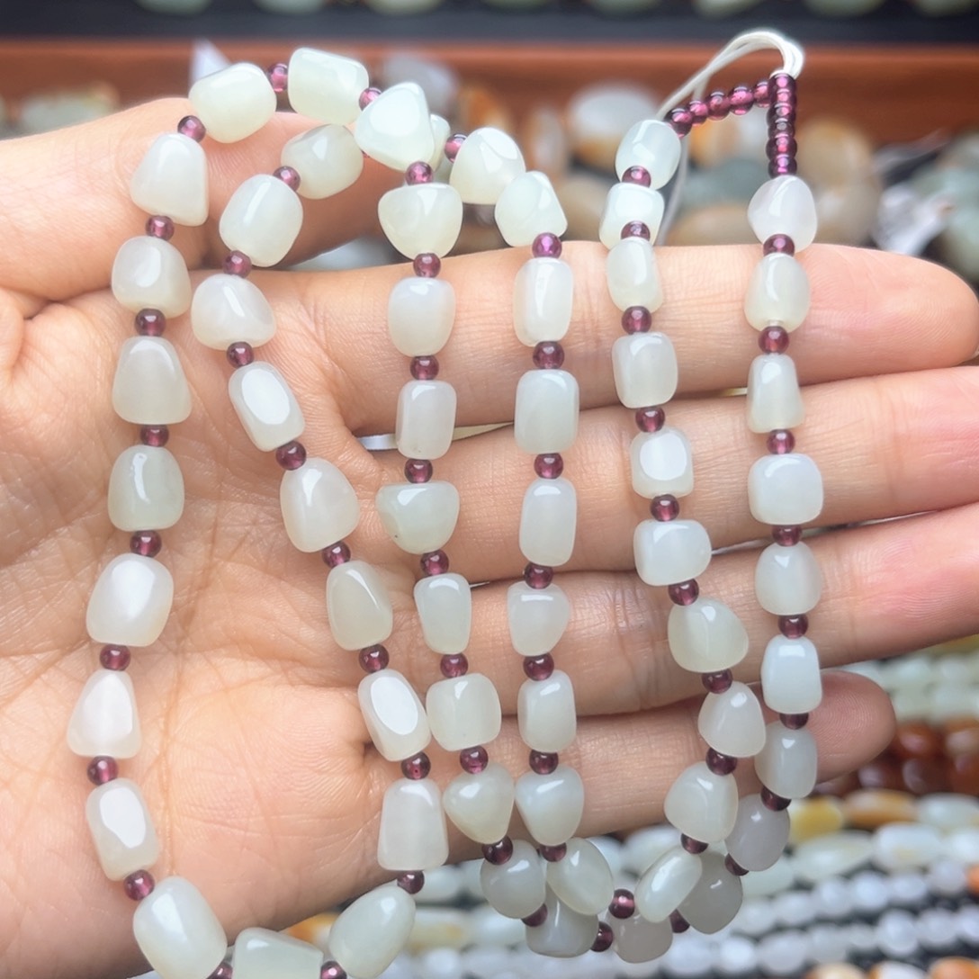 和田玉手链未镶嵌