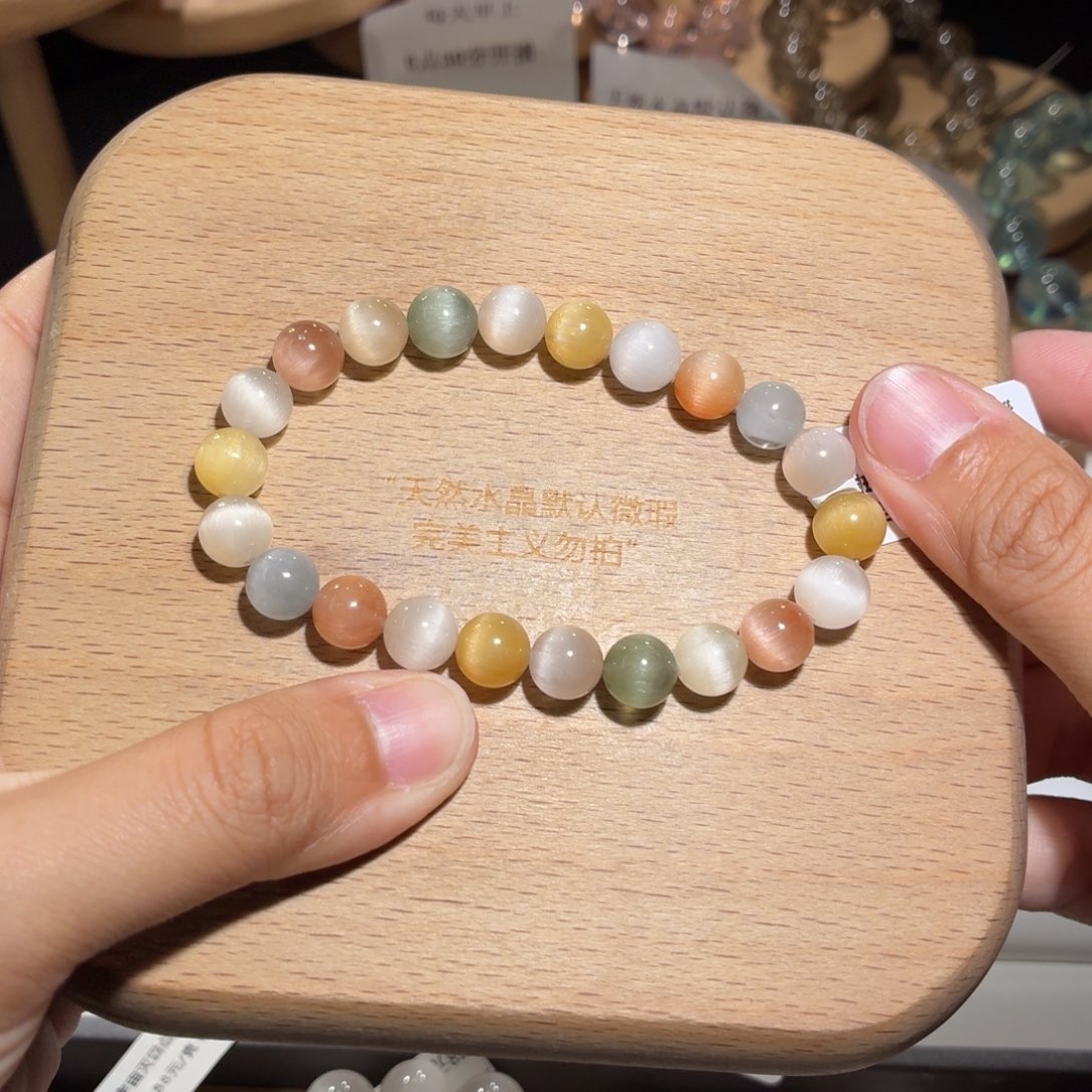 手串水晶未镶嵌102号多样性发货一B 8+