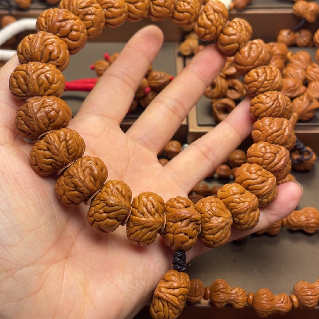 朵***爸手串桃核龙纹桃核33