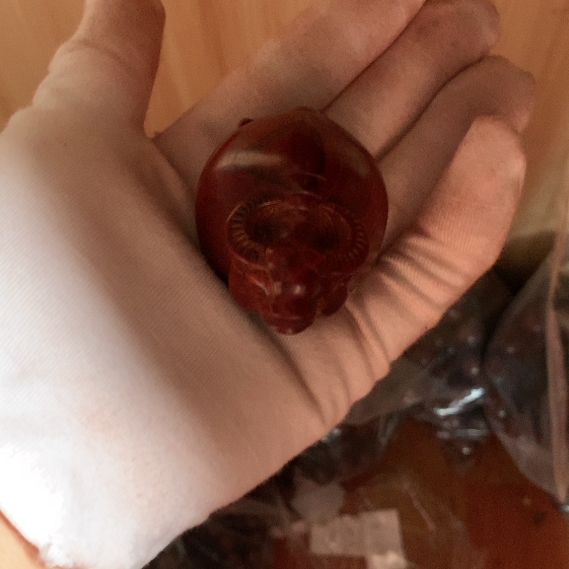 【闪购商品】小叶紫檀把件随****?手把件牛