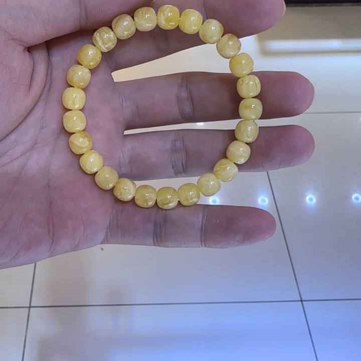 手链琥珀未镶嵌蜜蜡